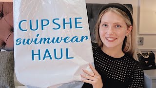 CUPSHE SWIMWEAR TRY ON HAUL amp DISCOUNT CODE  FIRST IMPRESSION amp HONEST REVIEW  Zoe Corrigall [upl. by Eikcaj315]