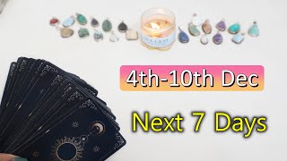 Weekly Horoscope ✴︎ 4th to 10th December✴︎ Tarot Weekly December Horoscope💫 December prediction 2023 [upl. by Nnayllas]