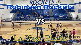 Robinson Rockets VS La Vega Pirates  102524 [upl. by Ahseki]