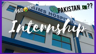 Internship vloghow to get internship in pakistan 🇵🇰 [upl. by Odrahcir]