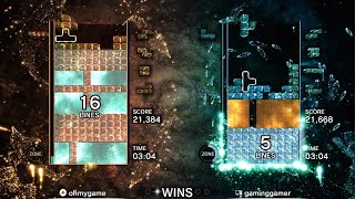 Tetris Effect Connected202411272112 Zone BATTLE rank match [upl. by Jacenta]