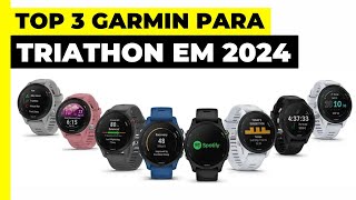 3 Melhores GARMIN PARA TRIATLON melhor custo benefício [upl. by Shirk]