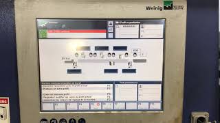 Weinig Powermat 1000018 Through Feed Moulder [upl. by Dudden]