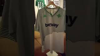 camiseta Betis 2021 kappa 3 equipación bartra [upl. by Suoirtemed222]