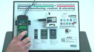 How to Set the Defrost Time on the KE2 Temp or KE2 Temp  Valve  Video 085 FAQ Walkin Coolers [upl. by Clein]