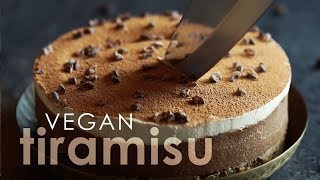 Vegan Tiramisu GlutenFree  Raw [upl. by Leumek416]