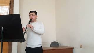 Gevorg Petrosyan  Clarinet [upl. by Champ]