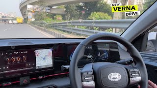 New Hyundai Verna ADAS TEST IN CITY Pass or Fail  New Turbo Engine  1st to Drive [upl. by Schuyler]