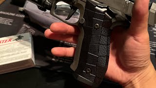 Installed Lok Grips on sig p226 xfive legion [upl. by Vastah]