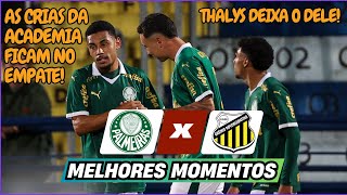 Palmeiras 1 x 1 Novorizontino  Melhores Momentos  SEMIFINAL IDA  PAULISTÃO SUB20 2024 [upl. by Mourant386]