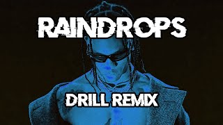 Travis Scott  Raindrops Insane DRILL REMIX  prod utkarsh4 [upl. by Samanthia]