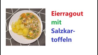 Eierragout mit Salzkartoffeln [upl. by Tdnarb]