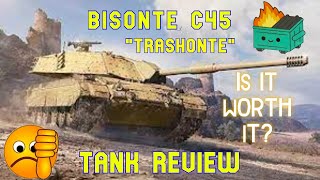 Bisonte C45 Is It Worth It Tank review ll World of Tanks Console  Wot Console [upl. by Leopoldeen]