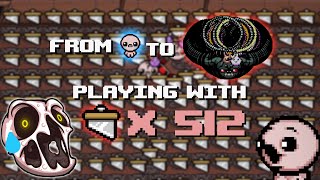 WE PLAYED WITH 512 GUILLOTINES  SUPER OP  The Binding Of Isaac [upl. by Ahsenauj]