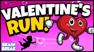 Valentines Chase  Brain Break for Kids  Just Dance  Freeze Dance [upl. by Marissa]