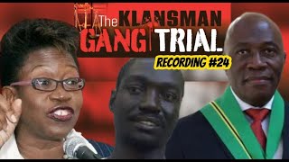 Klansman GANG TRIAL  recording 24 of the klansman gang trial held in Jamaica high court [upl. by Atinel]