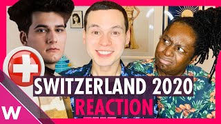 Switzerland Eurovision 2020 Reaction  Gjons Tears quotRépondezmoiquot [upl. by Trici]