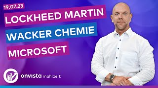 Wacker Chemie  Lockheed Martin  Microsoft verdient jetzt mit KI [upl. by Juliano]