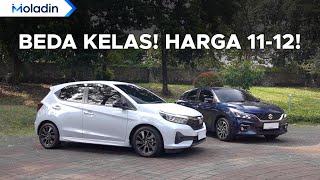 Nambah Dikit Bisa Dapat Kelas Diatasnya Honda Brio RS VS Suzuki Baleno  Moladin [upl. by Checani188]