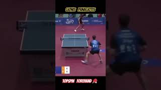 Best Point by Gionis Panagiotis Defense vs Atack with Long Pimples Feint Long II 11 mm amp Tenergy 05 [upl. by Anali191]