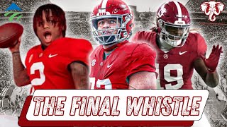 The Final Whistle Will Alabama Get Ryan Williams New Portal Additions Key Position Battles [upl. by Yelrahc]