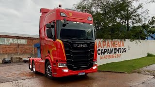 Novo Scania série heróis da estrada com difusor de escapamento [upl. by Theresa]