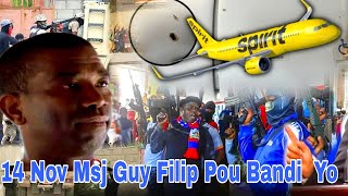 14 Nov Guy Philippe Bay Gwoup Moun Ki Tiré Sou Avion An Se Nan konplo Nou Pran Li Semanté Lap Kraze [upl. by Warp703]