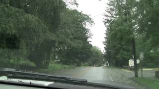 Ivoryton CT Hurricane Irene Footage [upl. by Nyleak]