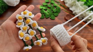 Wow DIY Crochet Hanging Plant Holder  Boho Home Decor Craft Tutorial [upl. by Plotkin]