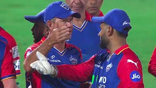 Rishabh Pant Huge Fight Between Ricky Ponting When KKR Batsmans are Hitting Badly DC Ballers [upl. by Renaxela]