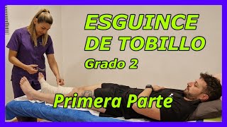 👉🏻Tratamiento y recuperación de un esguince de tobillo💯 CASO REALFisioterapia [upl. by Huberto236]