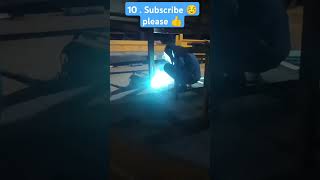 quotExtreme Crane 🔥Beam Welding  Brave Handwork 😊😱WeldingquotHandwork welding Welding life Crane beam [upl. by Ainigriv]