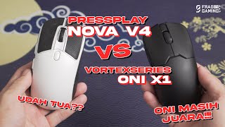 MUSIM MOUSE CHARGING DOCK MURAH  Vortexseries ONI X1 vs Pressplay Nova V4 😎 [upl. by Otrevogir94]