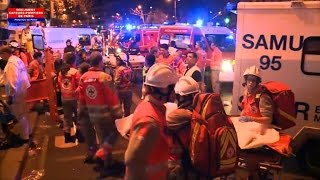 Attentats à Paris opérations de secours des pompiers [upl. by Waine]