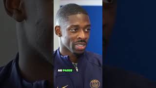 Ousmane Dembélé explique pourquoi a choisi de signer au Paris Saint Germain [upl. by Brownley]