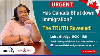 URGENT Update Is Canada Still Issuing Visas The Truth Revealed [upl. by Barren]