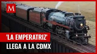 Cuándo y por dónde pasará la locomotora ‘La Emperatriz’ en CdMx [upl. by Putnem]