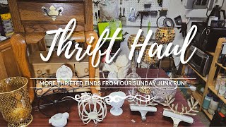 Thrift Haul • Vintage Finds • Thrifting Adventures • Junk Run Finds [upl. by Ahto198]