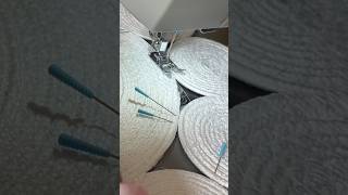 Start A Hobby That Is Fun Sewing Rope Easy Basket Bowl Homemade [upl. by Etnwahs]