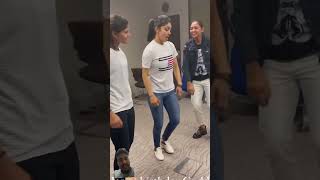 Indian girls cricket team short video l harleen Deol dance video lcricket athletics olympics [upl. by Nohpets]