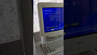 Its 1996 amp you run Scandisk on Windows 95 in MSDOS mode asmr nostalgia [upl. by Aelsel861]