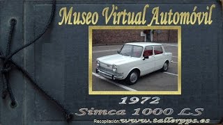 1972 Anuncio Simca 1000 LS [upl. by Onurb]