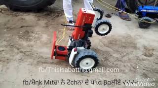 RC TRACTOR STUNT AMAZING TOY SAWARAJ 885 Indian tractor [upl. by Sabir]