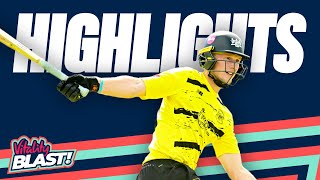 Last Ball Thriller  Somerset v Gloucestershire  Highlights  Vitality Blast 2024 [upl. by Luna]