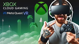 How to Play XBOX GAMES on Meta QUEST VR  Halo Starfield and More [upl. by Ilime]