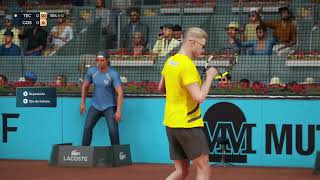 TopSpin2k25 Master 1000 Mutua Madrid open [upl. by Nacul]