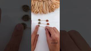 DIY polymer clay earringsdiy polymerclay trending viral shortsfeed ZAAMR [upl. by Matuag522]