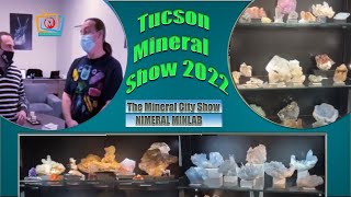 TUCSONS AMAZING GEM amp MINERAL SHOW 2022  NIMERAL MINLAB  The Minerals City Show Tv [upl. by Ilahsiav867]