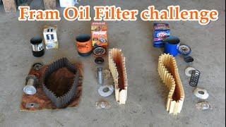 What Oil Filter Do You Love Learn Who Makes The Best Oil Filter  Fram Mobile 1 STP [upl. by Rolecnahc46]