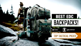 Top 10 Best EDC Tactical Backpacks for 2024 🔥 Ultimate Guide for Everyday Carry Gear [upl. by Dhruv]